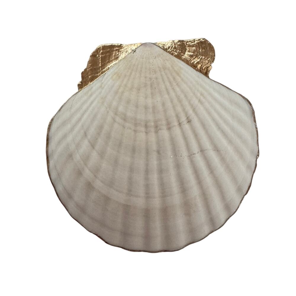 Blue White Chinoiserie Trinket Dish, Scallop Shell Ring Dish for Her - Picture 4 of 4